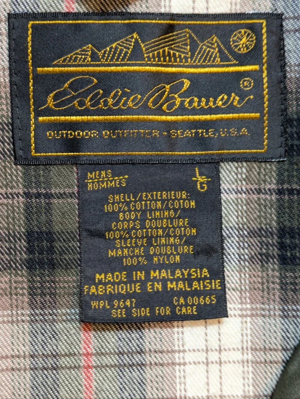 Eddie Bauer men vintage